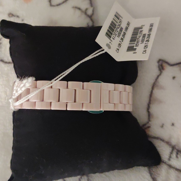 Coach Women's Preston blush ceramic stainless steel bracelet watch - Picture 2 of 8